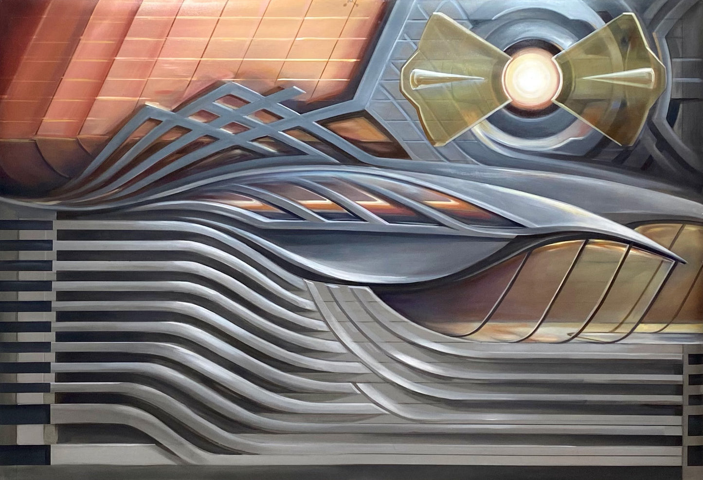 Platinum Dawn Print