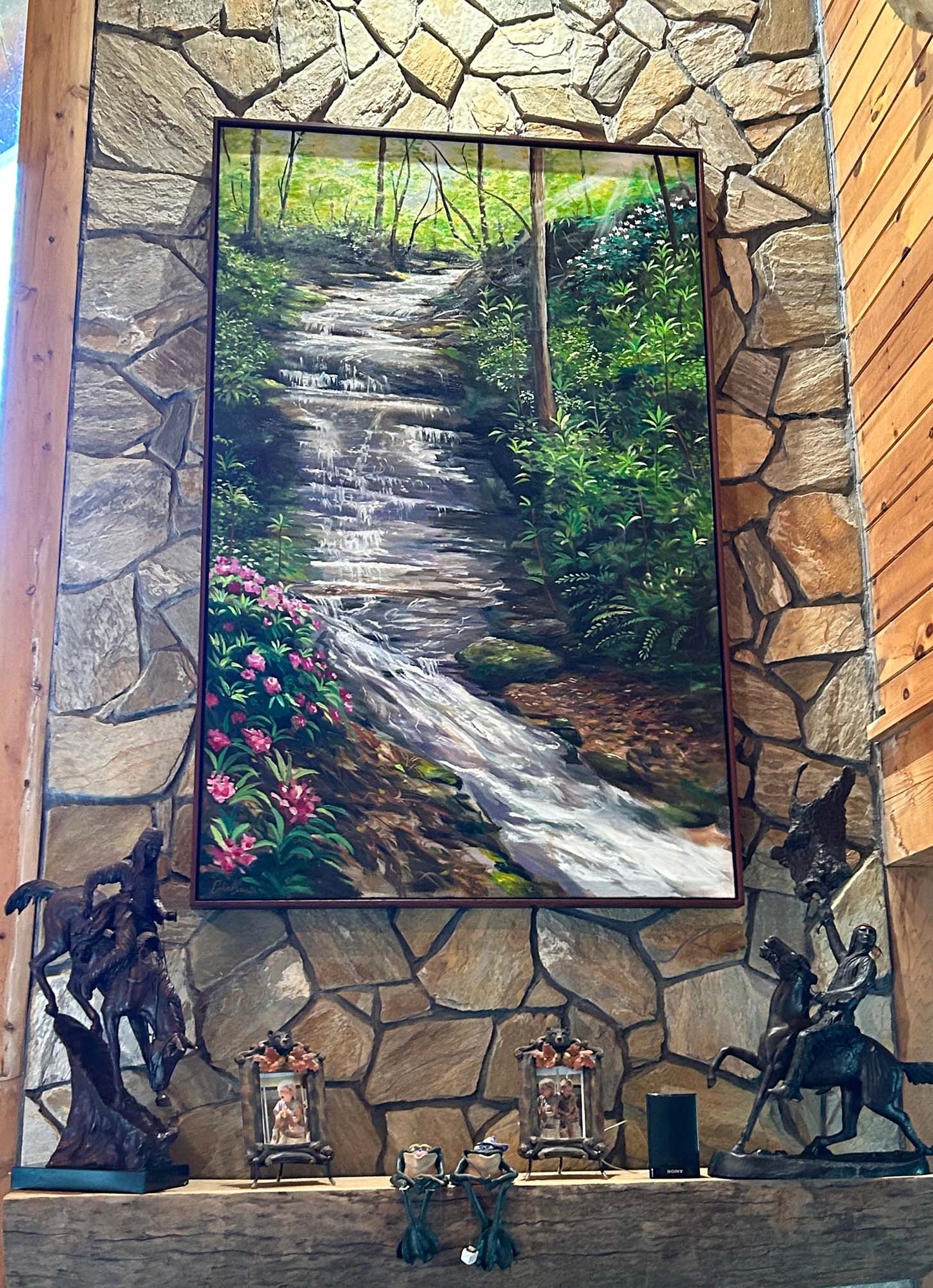 North Carolina WaterFall Giclee Print