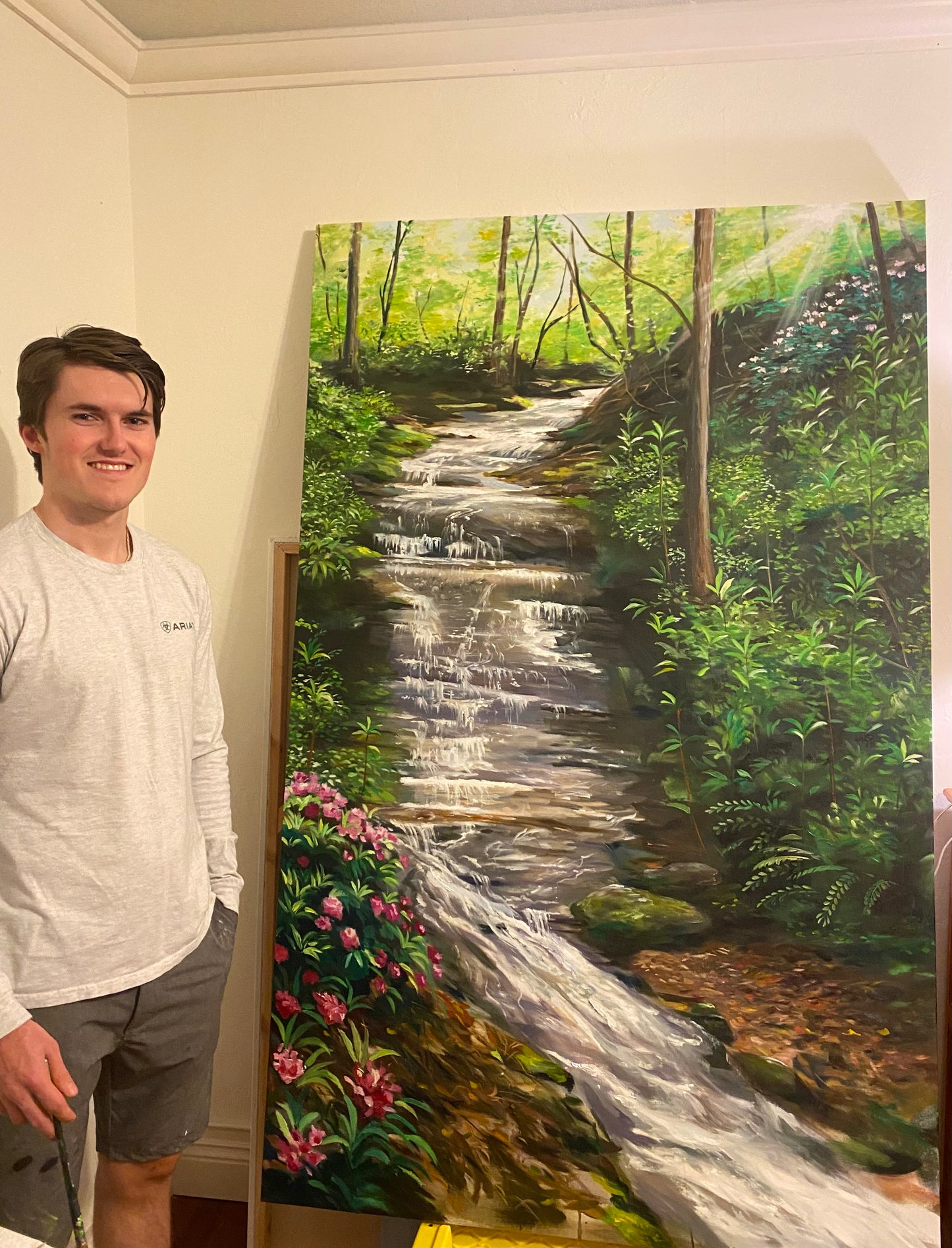 North Carolina WaterFall Giclee Print