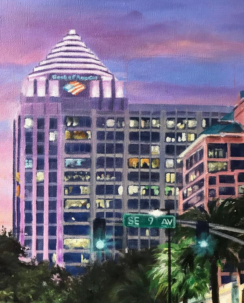 Las Olas Boulevard Limited Edition Giclée Print