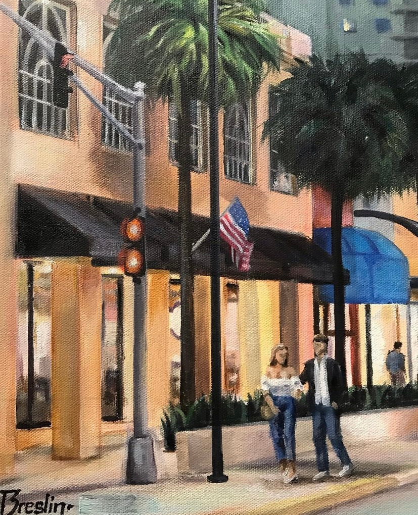 Las Olas Boulevard Limited Edition Giclée Print