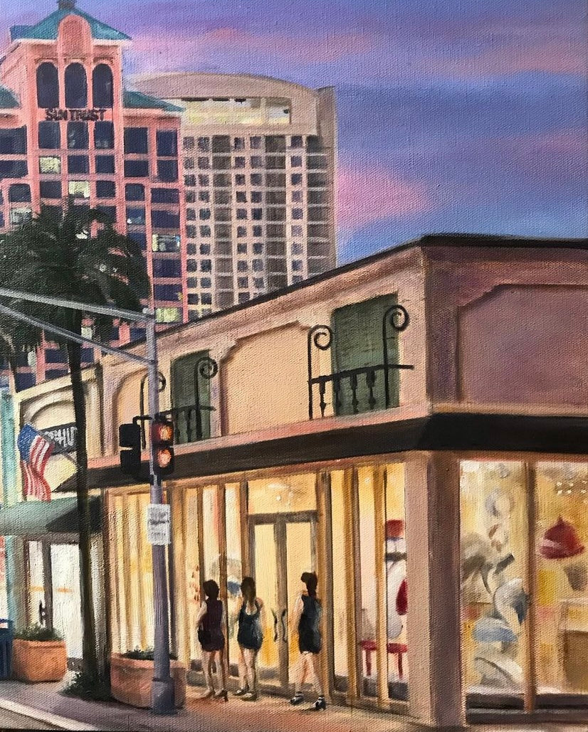 Las Olas Boulevard Limited Edition Giclée Print