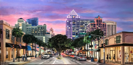 Las Olas Boulevard Limited Edition Giclée Print